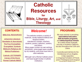 'catholic-resources.org' screenshot