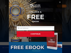 'catholic.com' screenshot