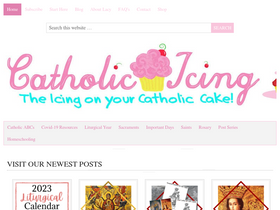 'catholicicing.com' screenshot