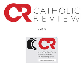 'catholicreview.org' screenshot