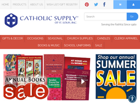 'catholicsupply.com' screenshot