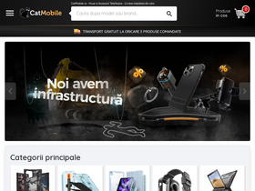 'catmobile.ro' screenshot
