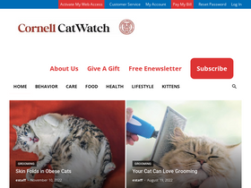 'catwatchnewsletter.com' screenshot