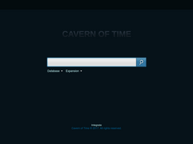 'cavernoftime.com' screenshot