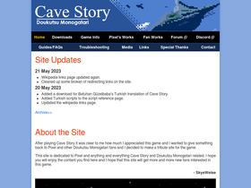 'cavestory.org' screenshot