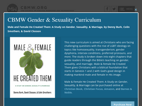 'cbmw.org' screenshot