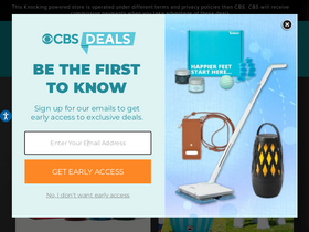 'cbsdeals.com' screenshot