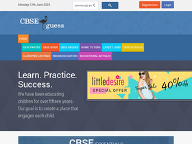 'cbseguess.com' screenshot
