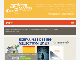 'ccas.fr' screenshot