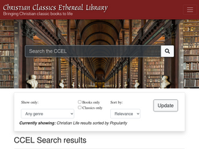 'ccel.org' screenshot