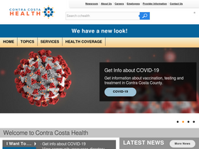 'cchealth.org' screenshot