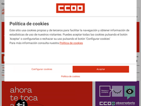 'ccoo.es' screenshot
