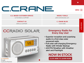 'ccrane.com' screenshot