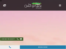 'cdaresort.com' screenshot
