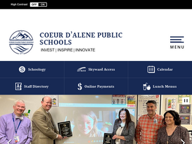 'cdaschools.org' screenshot