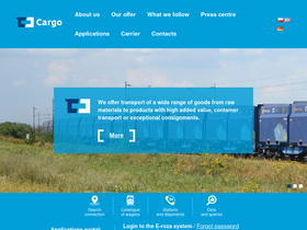'cdcargo.cz' screenshot