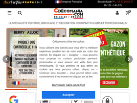 'cdecomania.com' screenshot