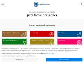 'cdecomunicacion.es' screenshot