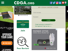 'cdga.org' screenshot