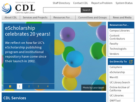 'cdlib.org' screenshot