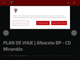 'cdmirandes.com' screenshot