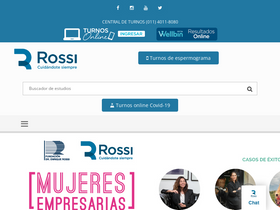 'cdrossi.com' screenshot