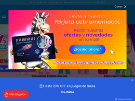 'cebra.com.ar' screenshot