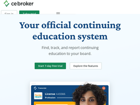 'cebroker.com' screenshot