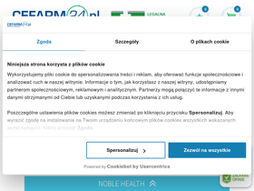 'cefarm24.pl' screenshot