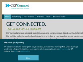 'cefconnect.com' screenshot