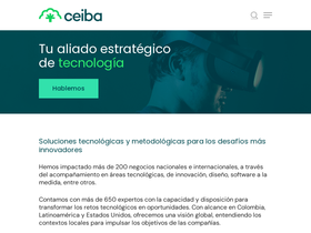 'ceiba.com.co' screenshot