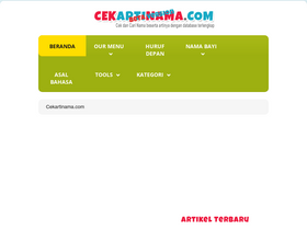 'cekartinama.com' screenshot