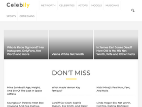 'celebily.com' screenshot