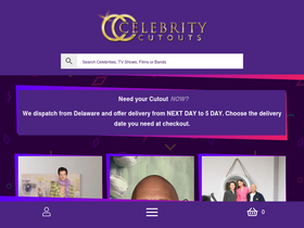 'celebrity-cutouts.com' screenshot