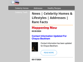 'celebritydetective.com' screenshot