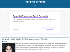 'celebsfitnes.com' screenshot