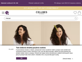 'cellbes.cz' screenshot