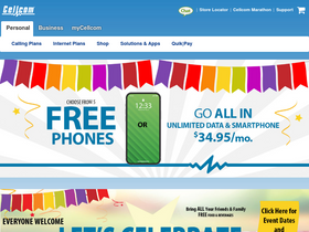 'cellcom.com' screenshot