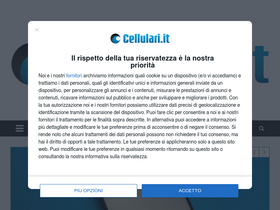 'cellulari.it' screenshot