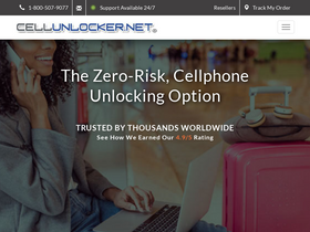 'cellunlocker.net' screenshot