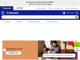 'cemaco.com' screenshot