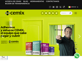 'cemix.com' screenshot