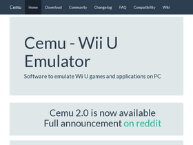 'cemu.info' screenshot