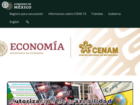 'cenam.mx' screenshot