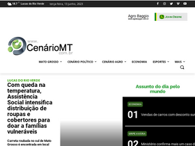 'cenariomt.com.br' screenshot