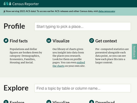 'censusreporter.org' screenshot