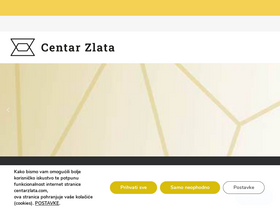 'centarzlata.com' screenshot