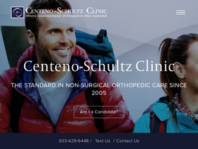'centenoschultz.com' screenshot