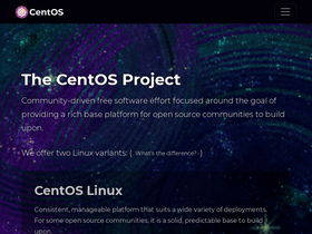 'centos.org' screenshot