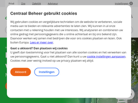 'centraalbeheer.nl' screenshot